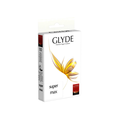 Glyde - Super Max - XXL vegan condooms - 10 stuks